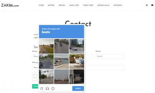 Validasi Google reCAPTCHA v2 di Form dengan PHP